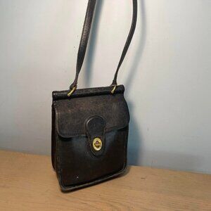 Coach Black Leather Shoulder Bag #9927